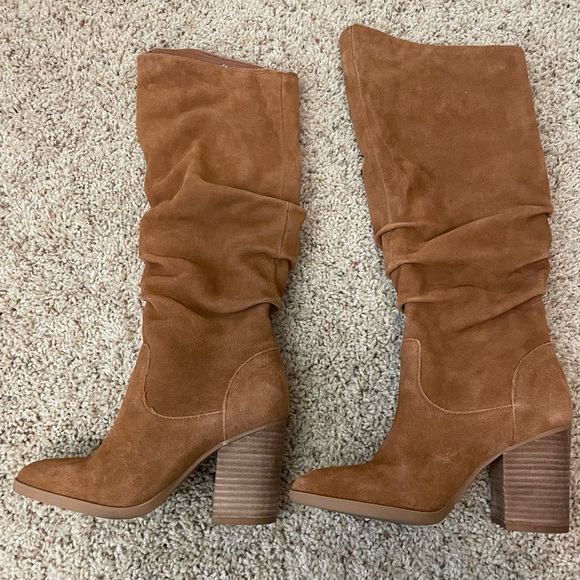 Suede Brown Boots - Picture 2 of 12